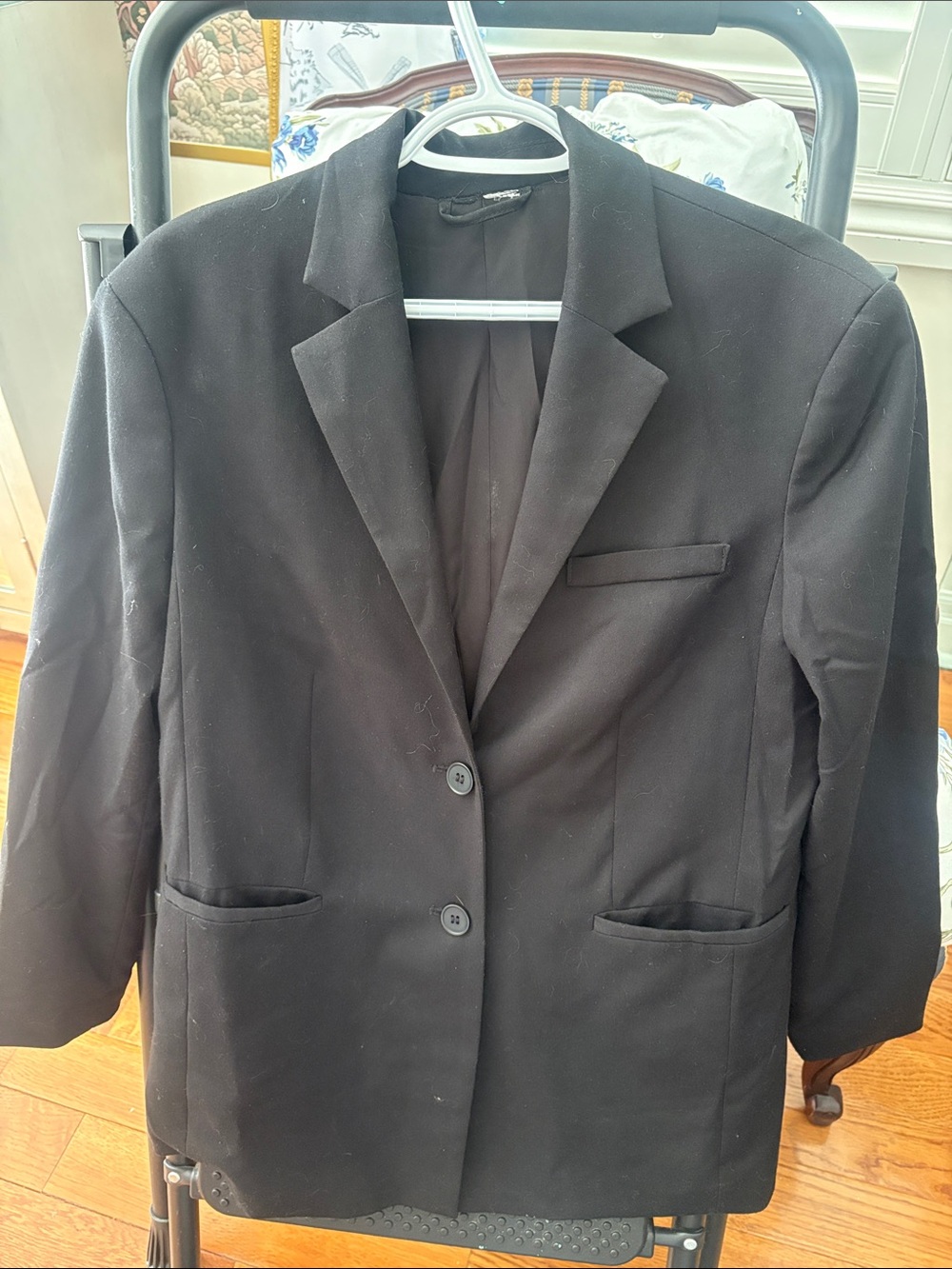 Women’s black blazer